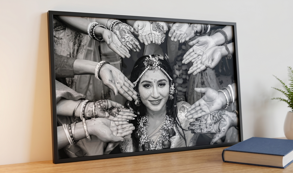 Custom 3D Portrait Frame | Personalised Photo Gift India | Portraid