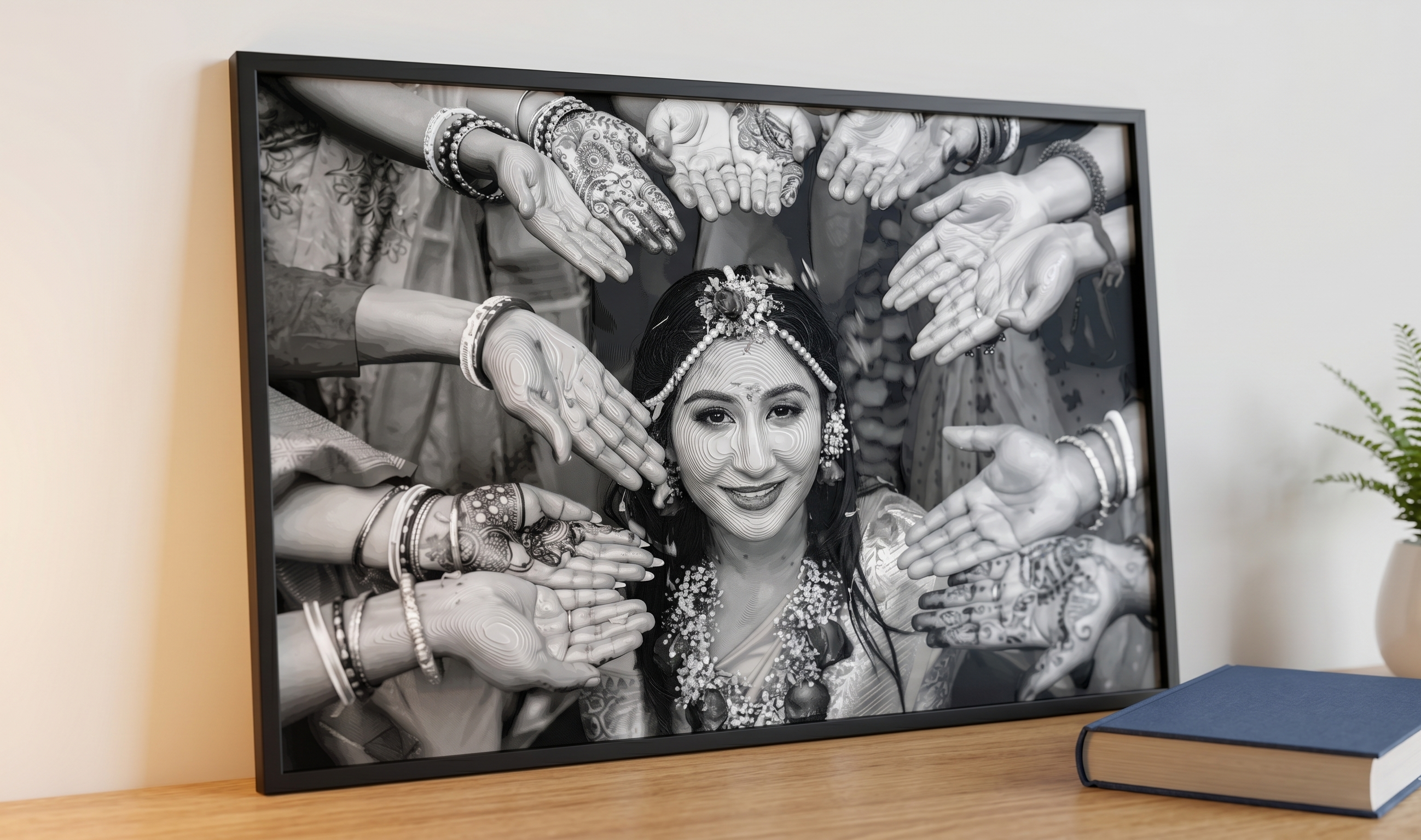 Custom 3D Portrait Frame | Personalised Photo Gift India | Portraid