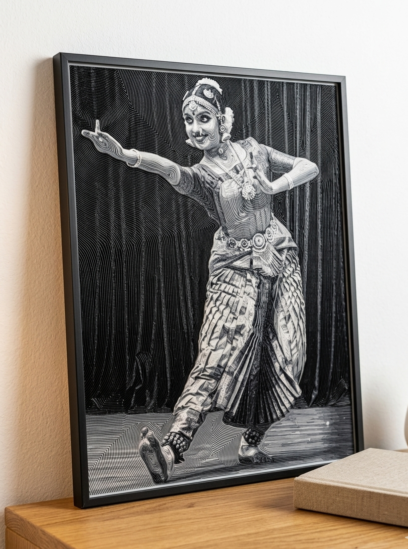 Custom 3D Portrait Frame